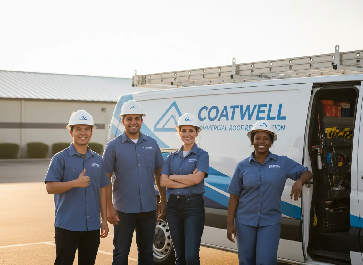 Commercial roof coating company in Mathews, LA